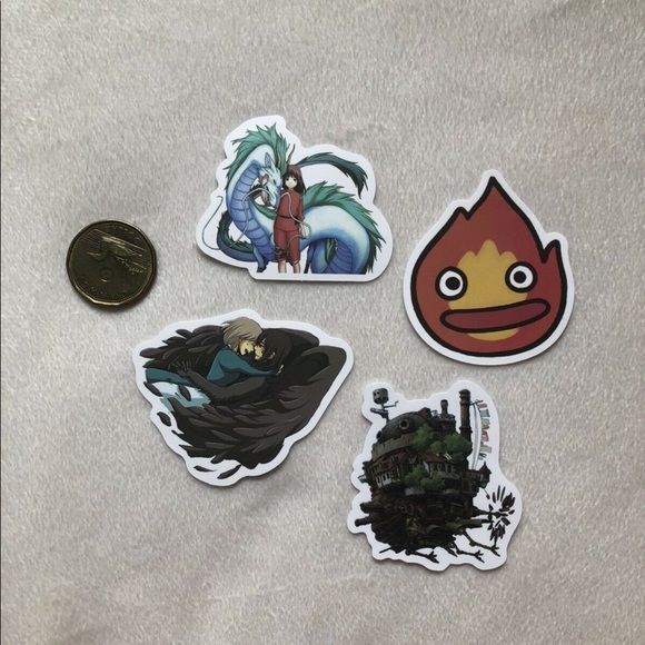 ❗️SOLD❗️x7 Studio Ghibli animation stickers - Picture 2 of 4
